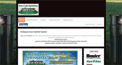 Desktop Screenshot of greenlawnsprinklers.com