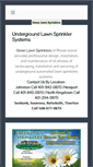 Mobile Screenshot of greenlawnsprinklers.com
